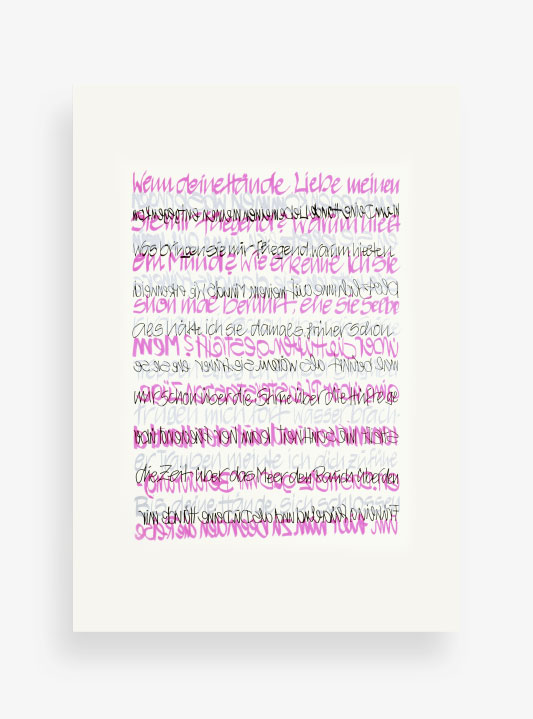 Iris Klein | Art | Handlettering